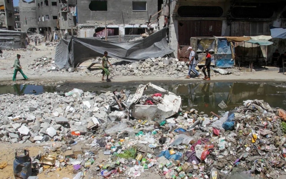 Erupciones cutáneas asolan Gaza ante la falta de tratamientos