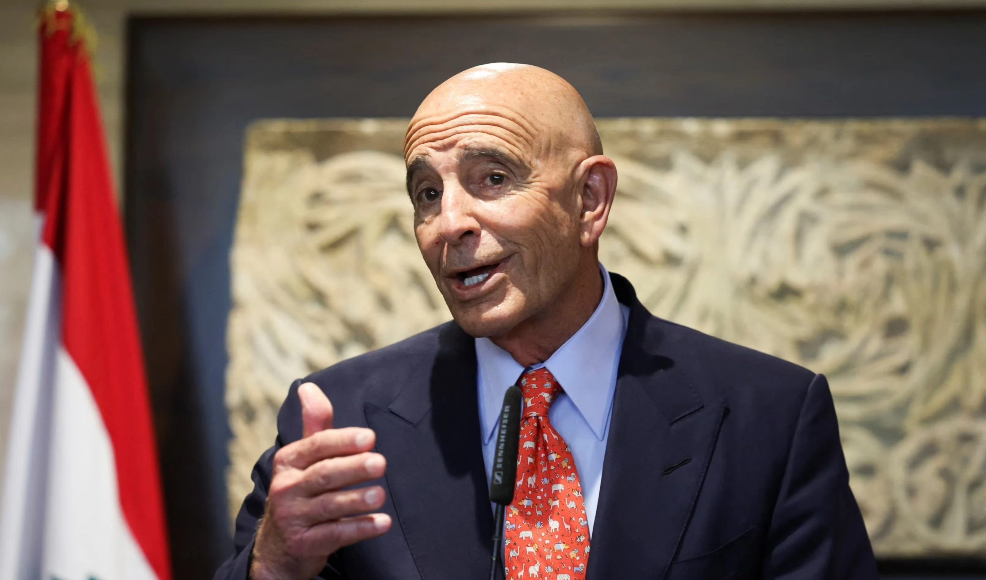 Presidencia libanesa lamenta la declaración de Barrack