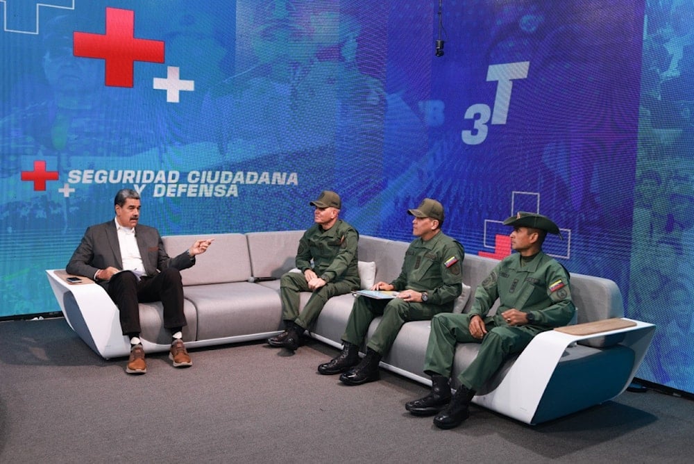 Nicolás Maduro compartió en el programa con Alto Mando Militar de la Fuerza Armada Nacional Bolivariana. (Foto: Prensa Presidencial)