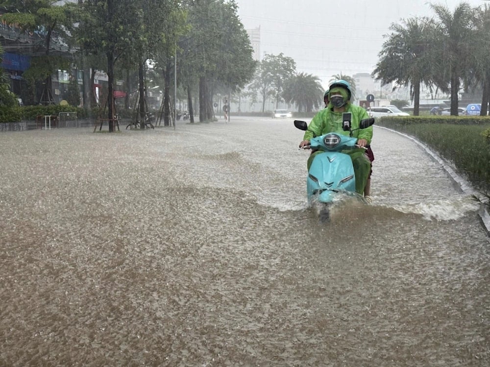 Tifón Kajiki deja tres muertos y miles de casas dañadas en Vietnam. Foto; AP. 