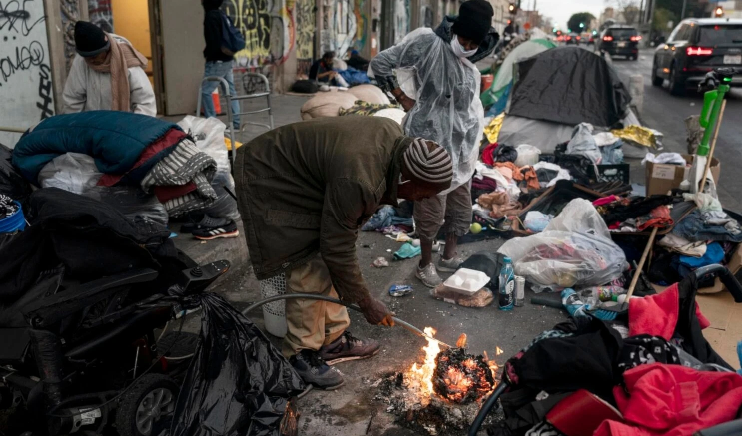 La crisis de las personas sin hogar "expone  la inequidad de EE.UU."