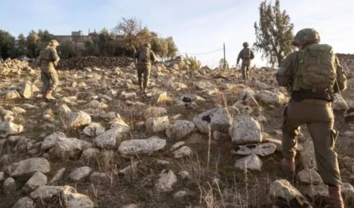 Soldados israelíes se adentraron en una zona rural al sur de Quneitra. (Fotos: Redes sociales)