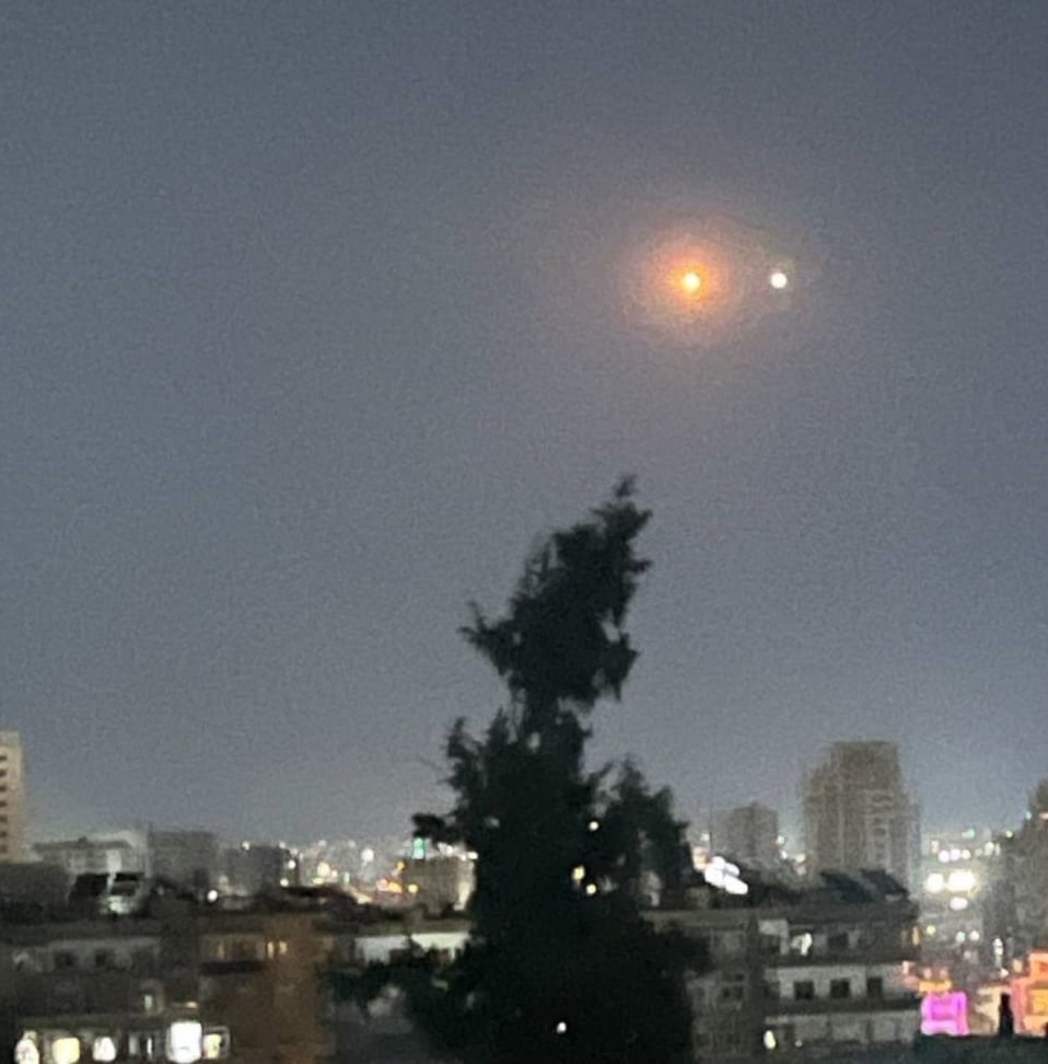 Segundo ataque israelí en 24 horas a una zona rural de Damasco. (Foto: Redes sociales)