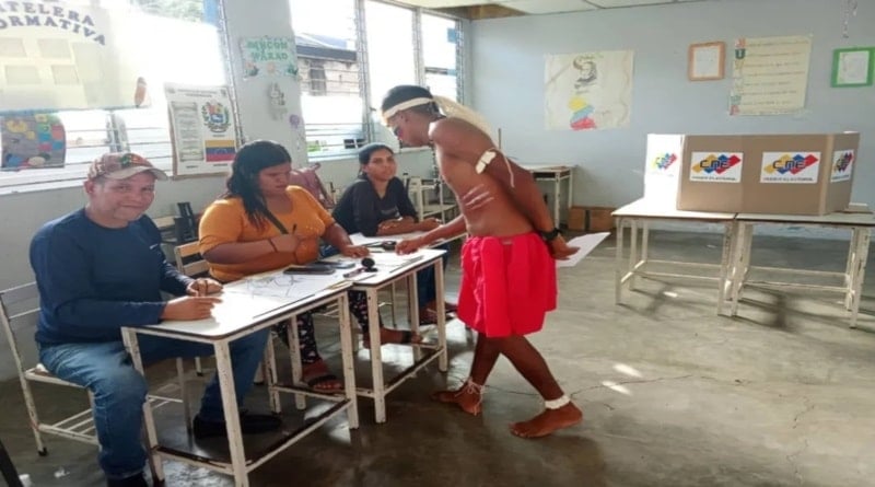 Comunidades indígenas en Venezuela acuden a las urnas para elegir a sus concejales