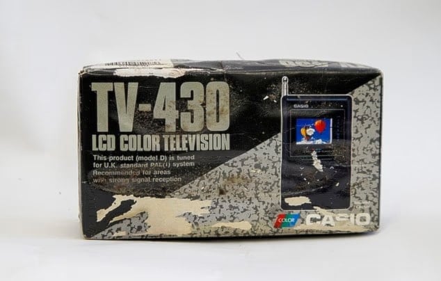 La televisión a color portátil