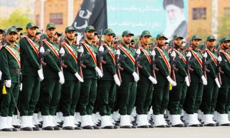 Fuerzas de la Guardia Revolucionaria de Irán. 