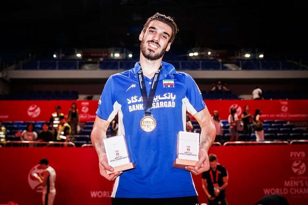 Atacador Matin Hosseini fue elegido Jugador Más Valioso del mundial.
