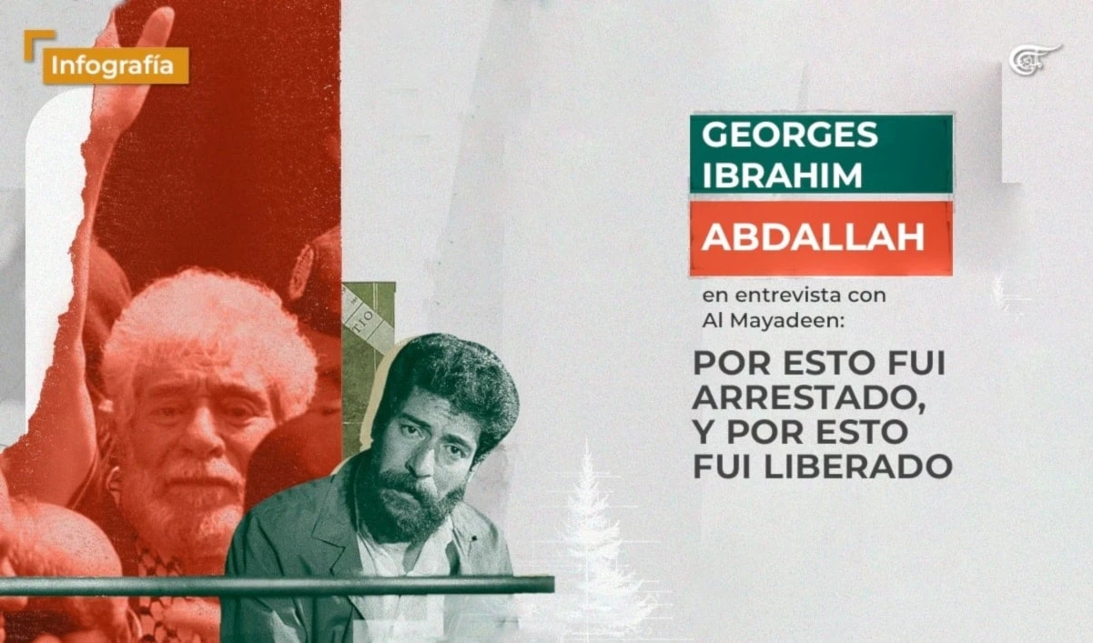 Georges Ibrahim Abdallah en entrevista con Al Mayadeen: "Por esto fui arrestado, y por esto fui liberado"