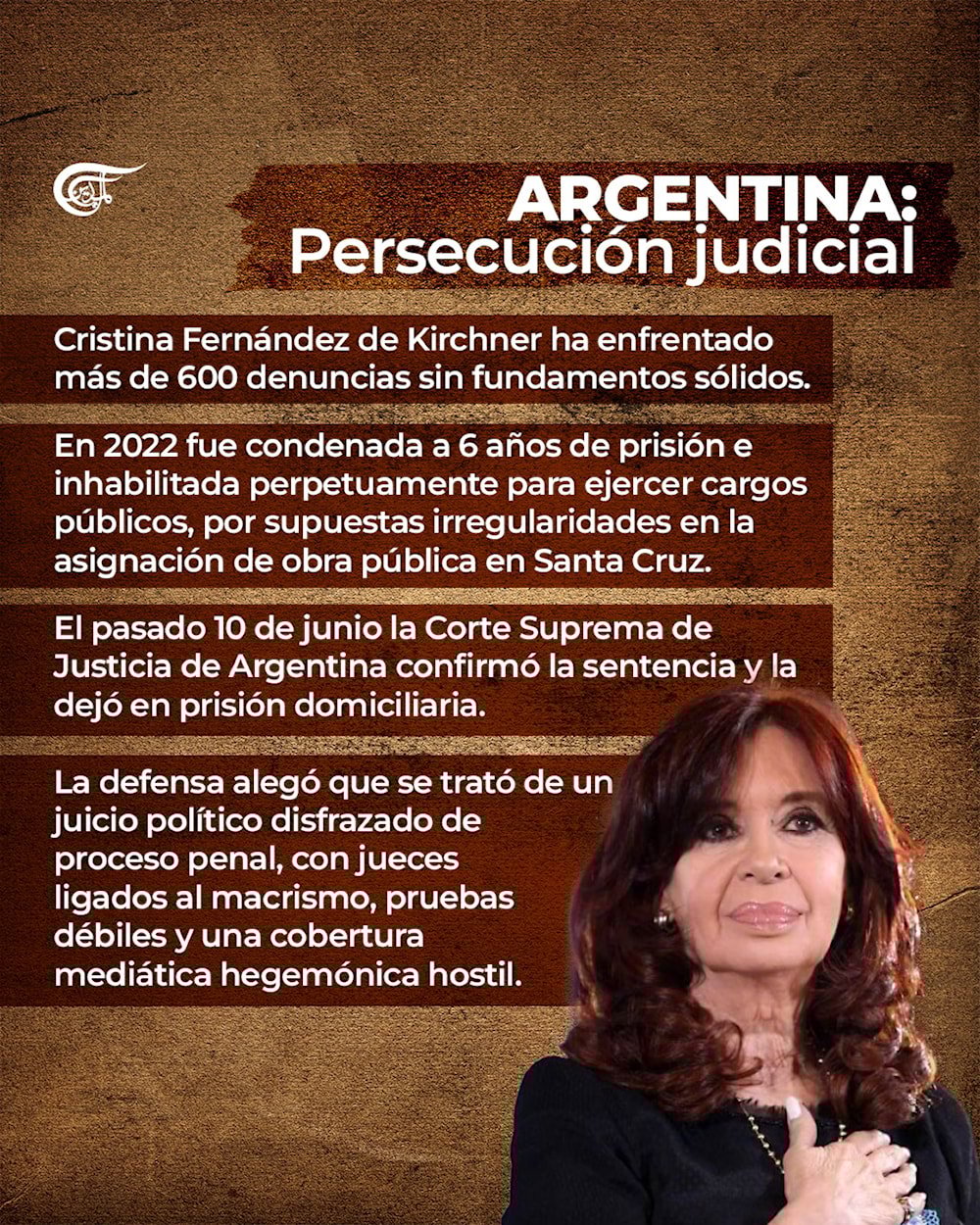 Lawfare en América Latina: persecución judicial a la izquierda