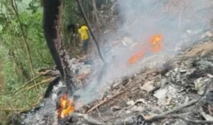 Mueren ocho personas en Ghana en accidente de helicóptero