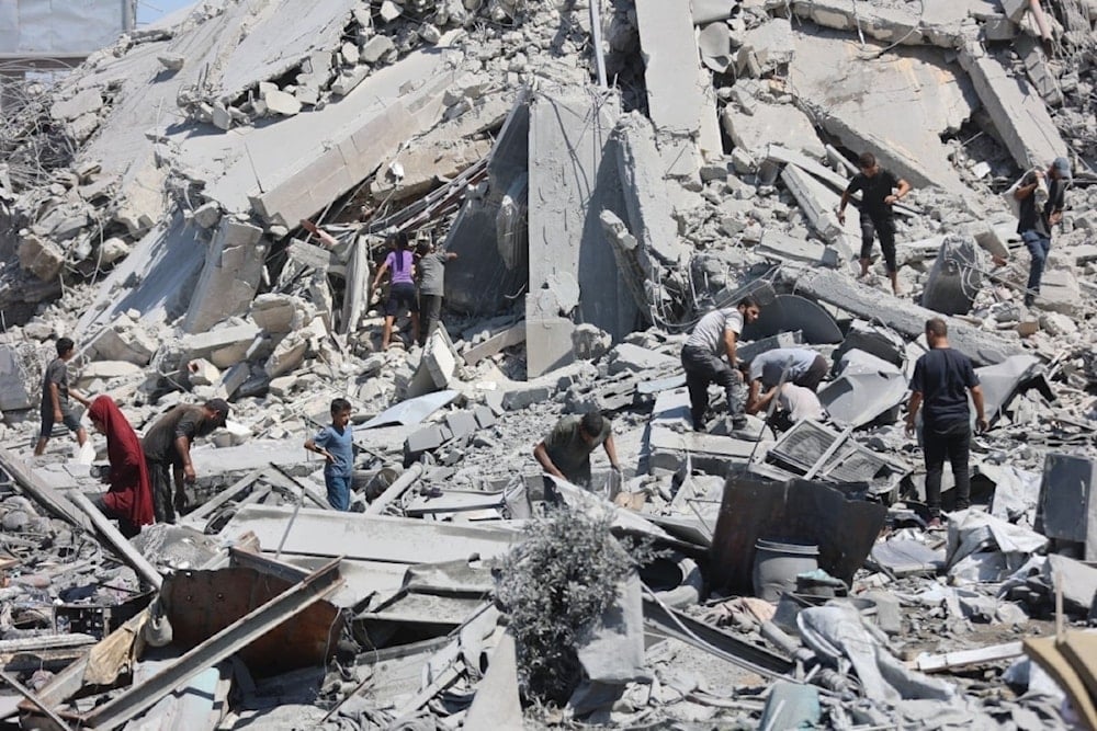 Secuelas de un ataque aéreo israelí en la ciudad de Gaza. (Foto: AFP)