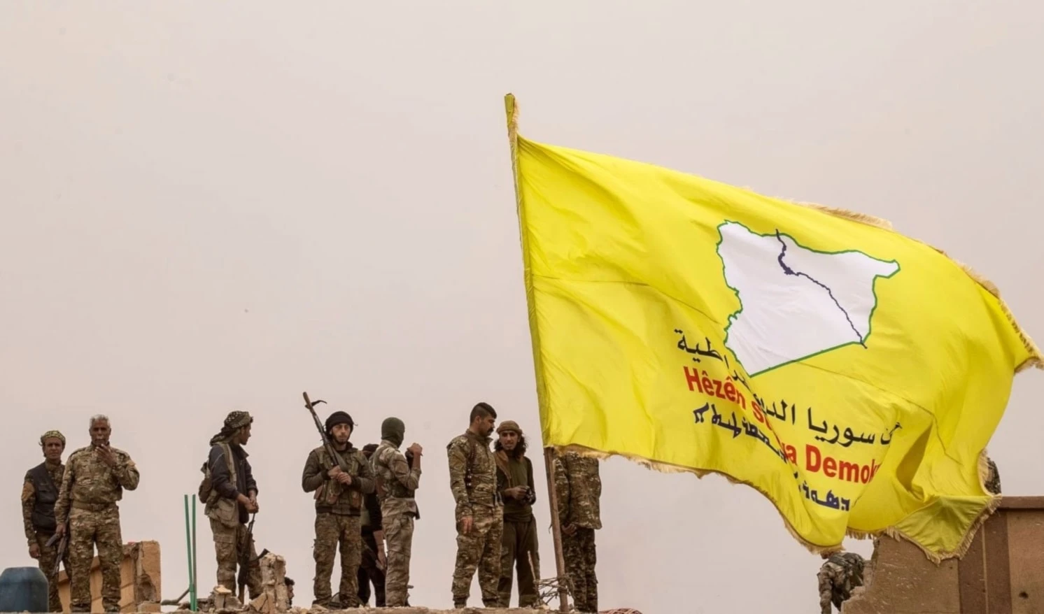 Fuerzas Democráticas Sirias.