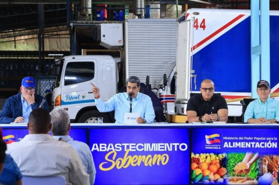 Nicolás Maduro presidió una Jornada de Seguridad Productiva dedicada a la Seguridad y Soberanía Alimentaria, celebrada en el estado Miranda.
