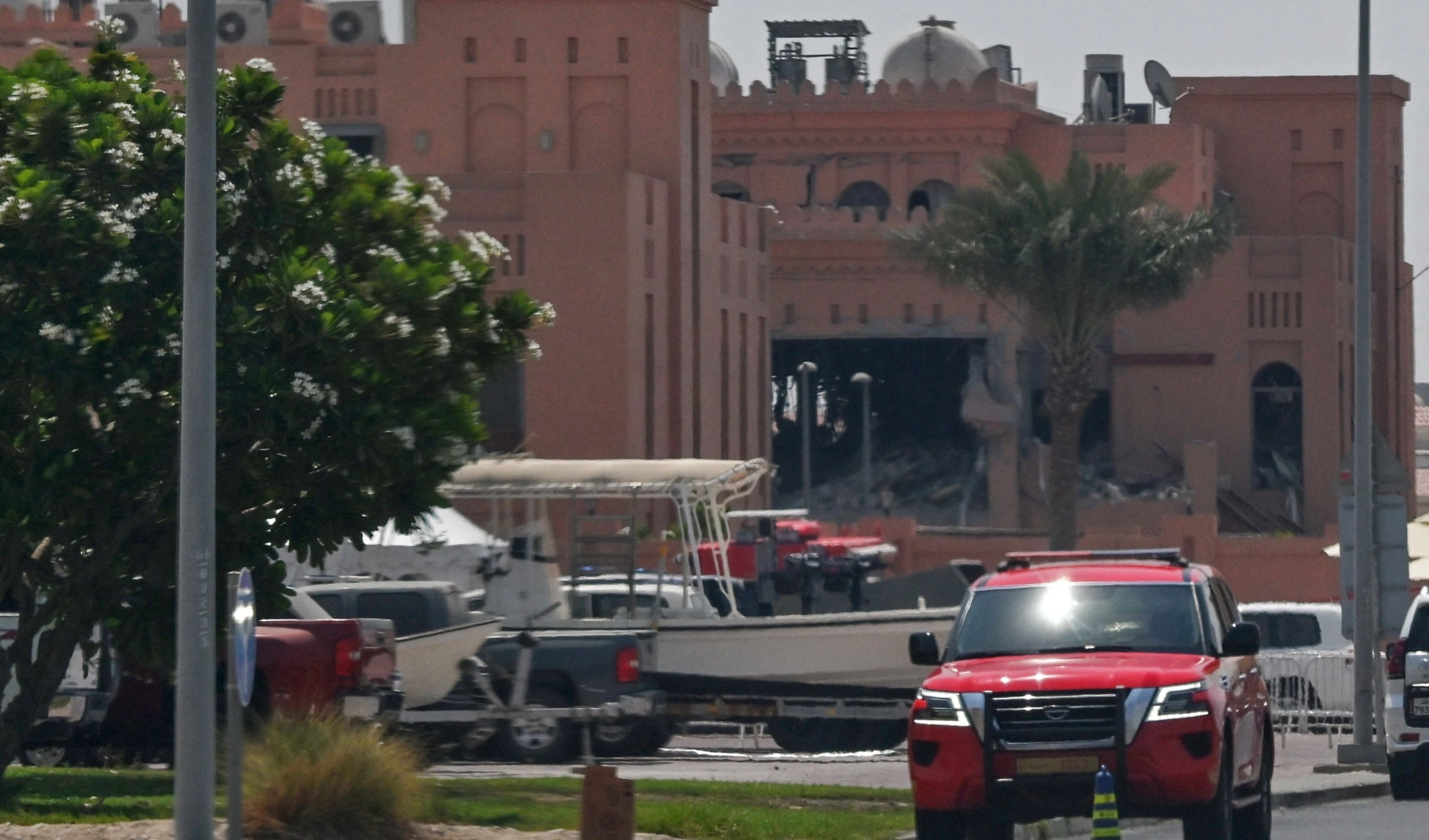 "Israel" atacó un edificio en Doha con el objetivo de eliminar a la dirigencia de Hamas. (Foto: AFP)