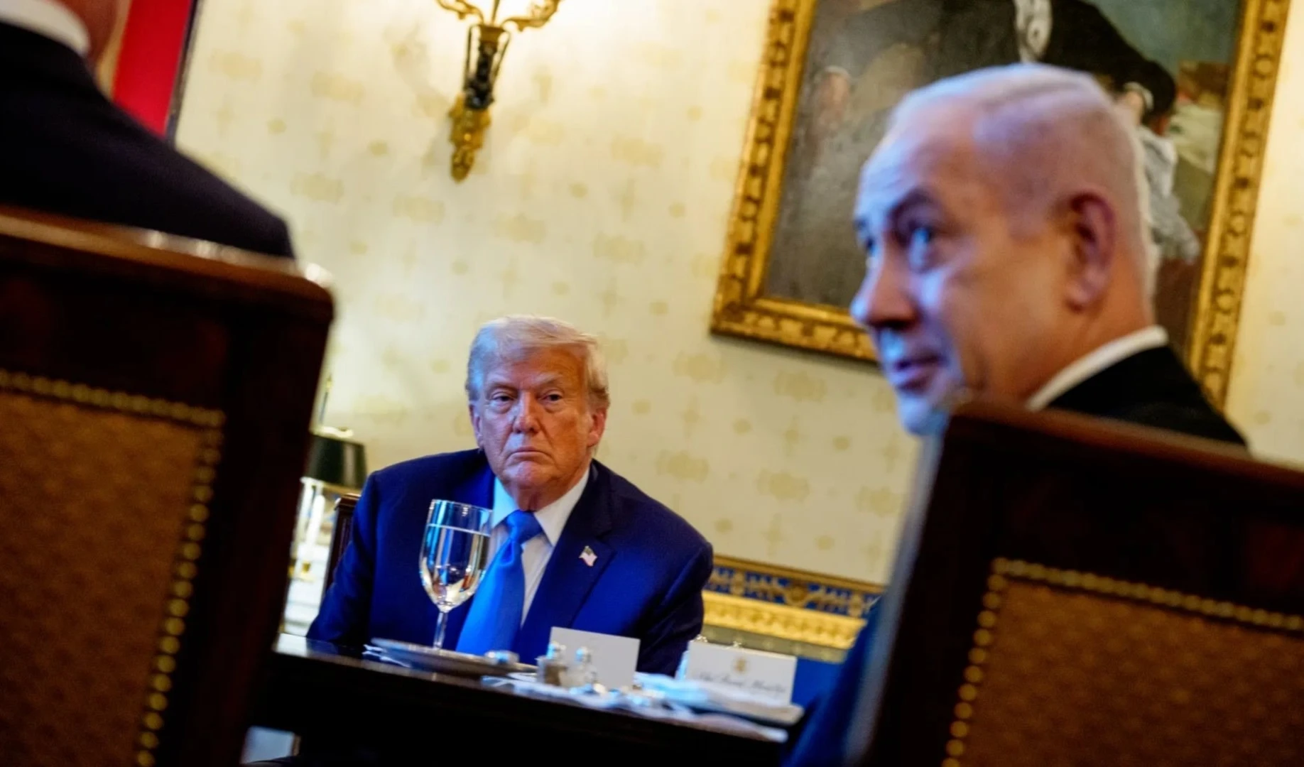 Donald Trump y Benjamín Netanyahu durante su reciente encuentro en la Casa Blanca. (Foto: Archivo)