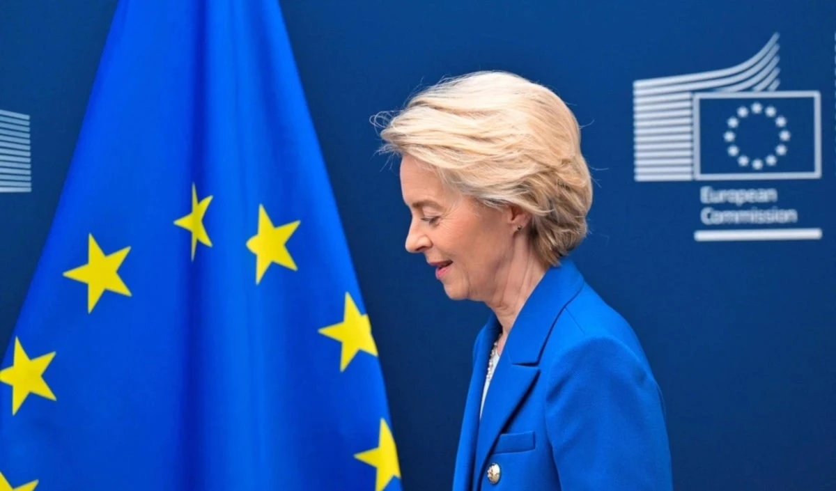 La presidenta de la Comisión Europea, Ursula von der Leyen.