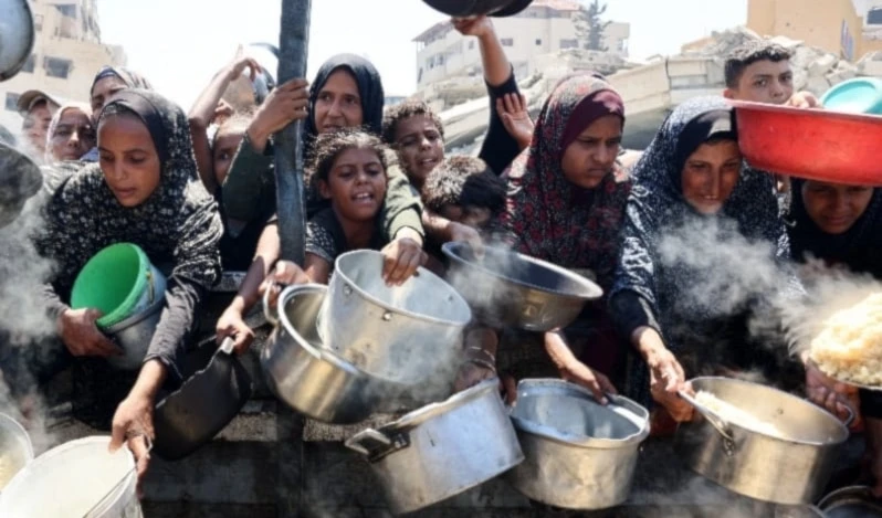 Las cifras de niños que sufren desnutrición aguda en Gaza aumentó a 13,5 por ciento durante el mes de agosto. (Foto: AFP)