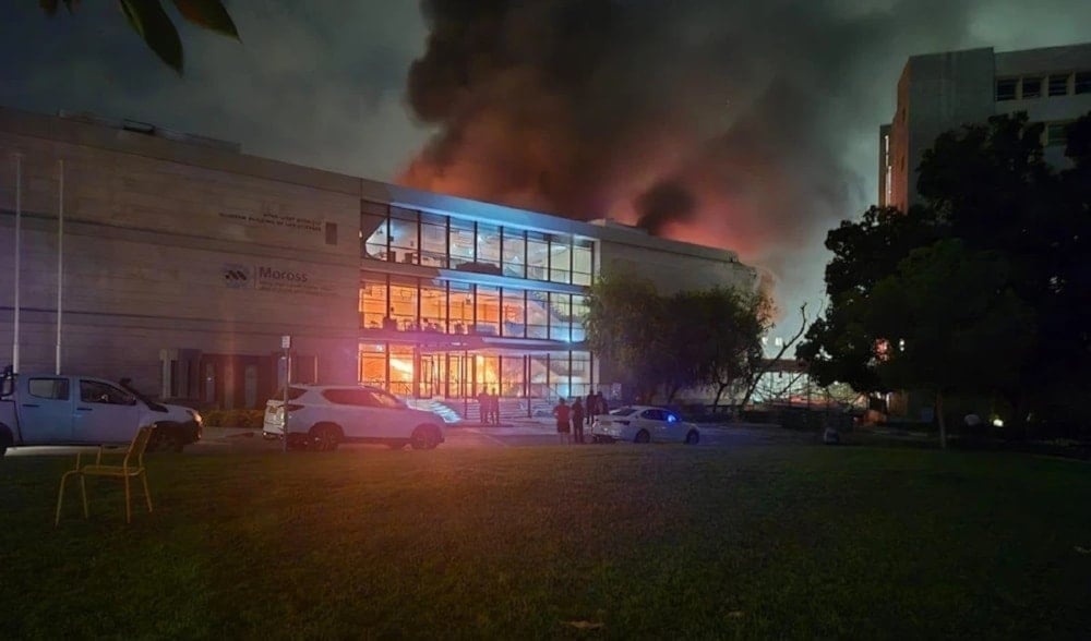  Instituto Weizmann impactado por misiles iraníes durante la guerra de los 12 días. 