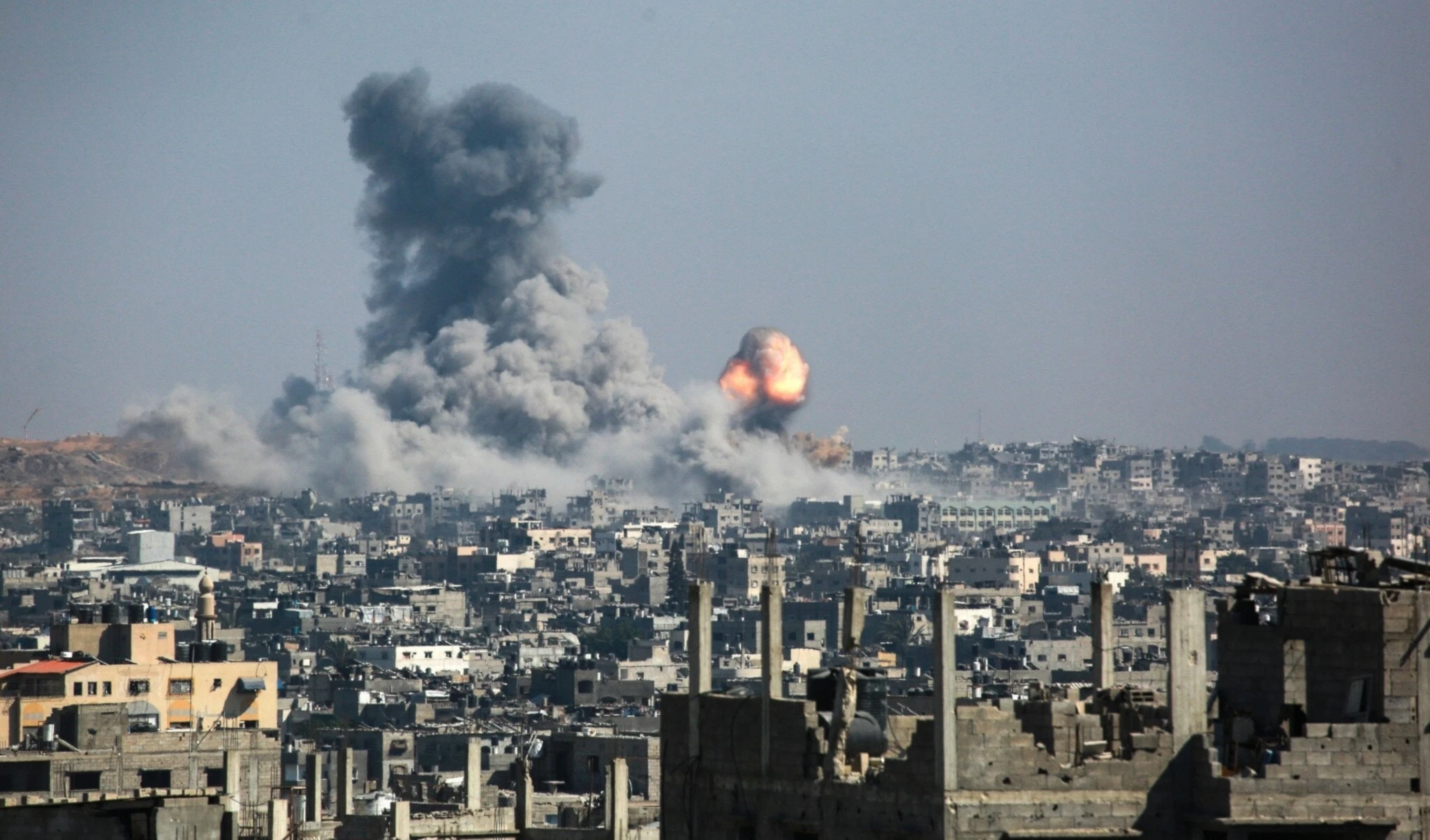Gaza es blanco constante de los bombardeos israelíes desde hace dos años. (Foto: AFP)