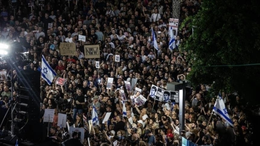 Familias de rehenes a Netanyahu: Quien quiere un acuerdo no bombardea (Foto: Agencias)