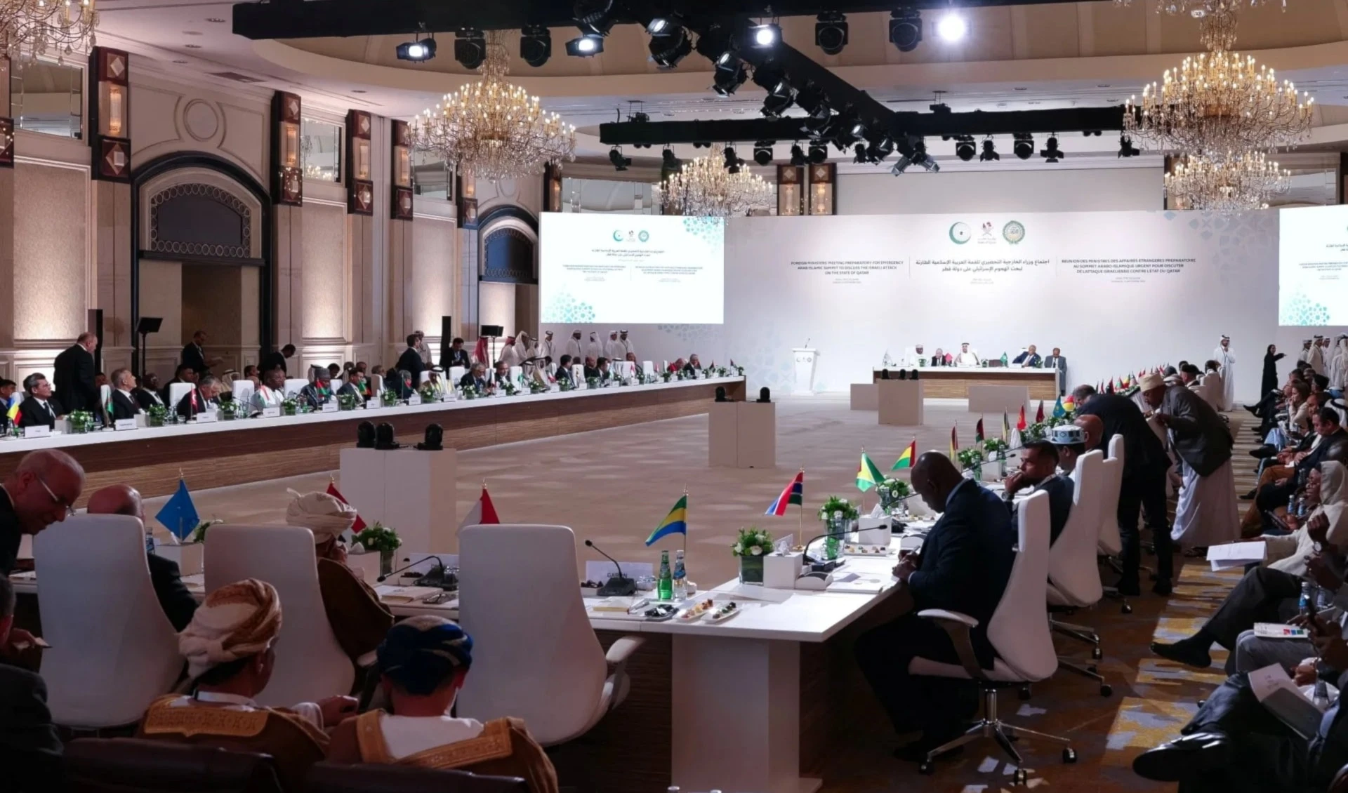 Entre las opciones de respuesta analizadas por los líderes figura la imposición de sanciones a "Israel".