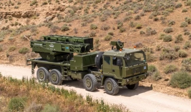 Sistema de lanzacohetes Silam.