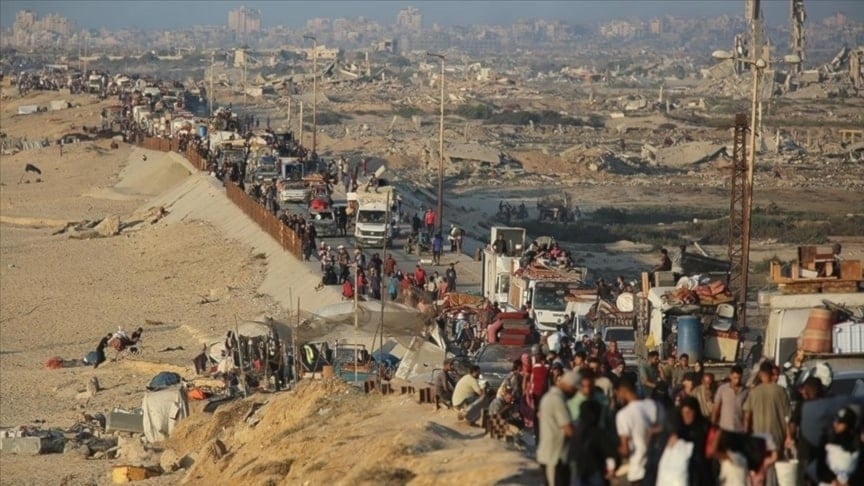 Más de un millón de palestinos permanecen arraigados en ciudad de Gaza