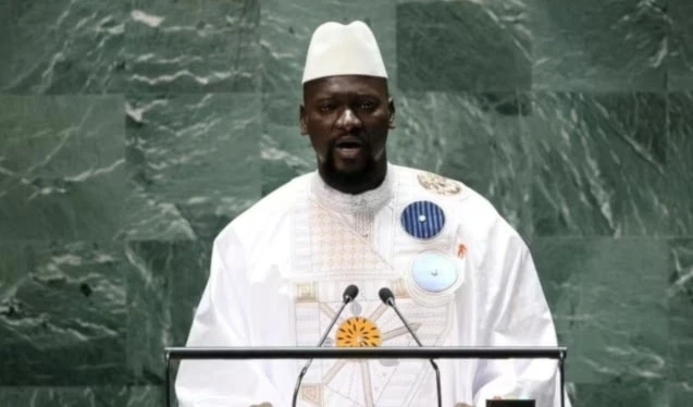 Presidente de Guinea se dirige a la Asamblea General de la ONU de 2023 (Foto: Reuters)