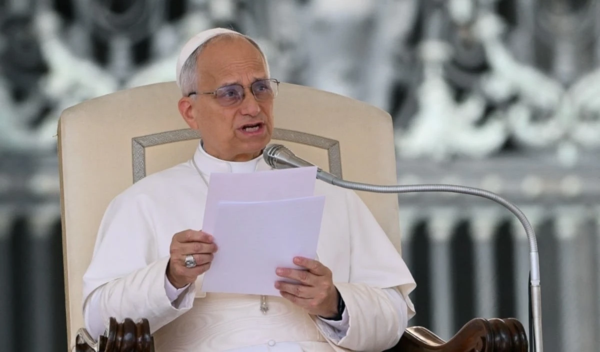 Papa León XIV pronuncia discurso semanal en Plaza de San Pedro del Vaticano (Foto: AFP)