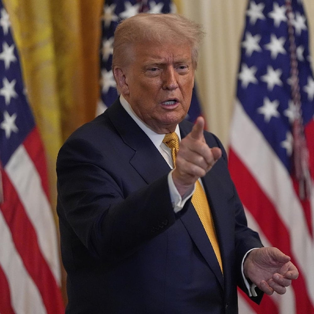 El presidente de Estados Unidos, Donald Trump. 