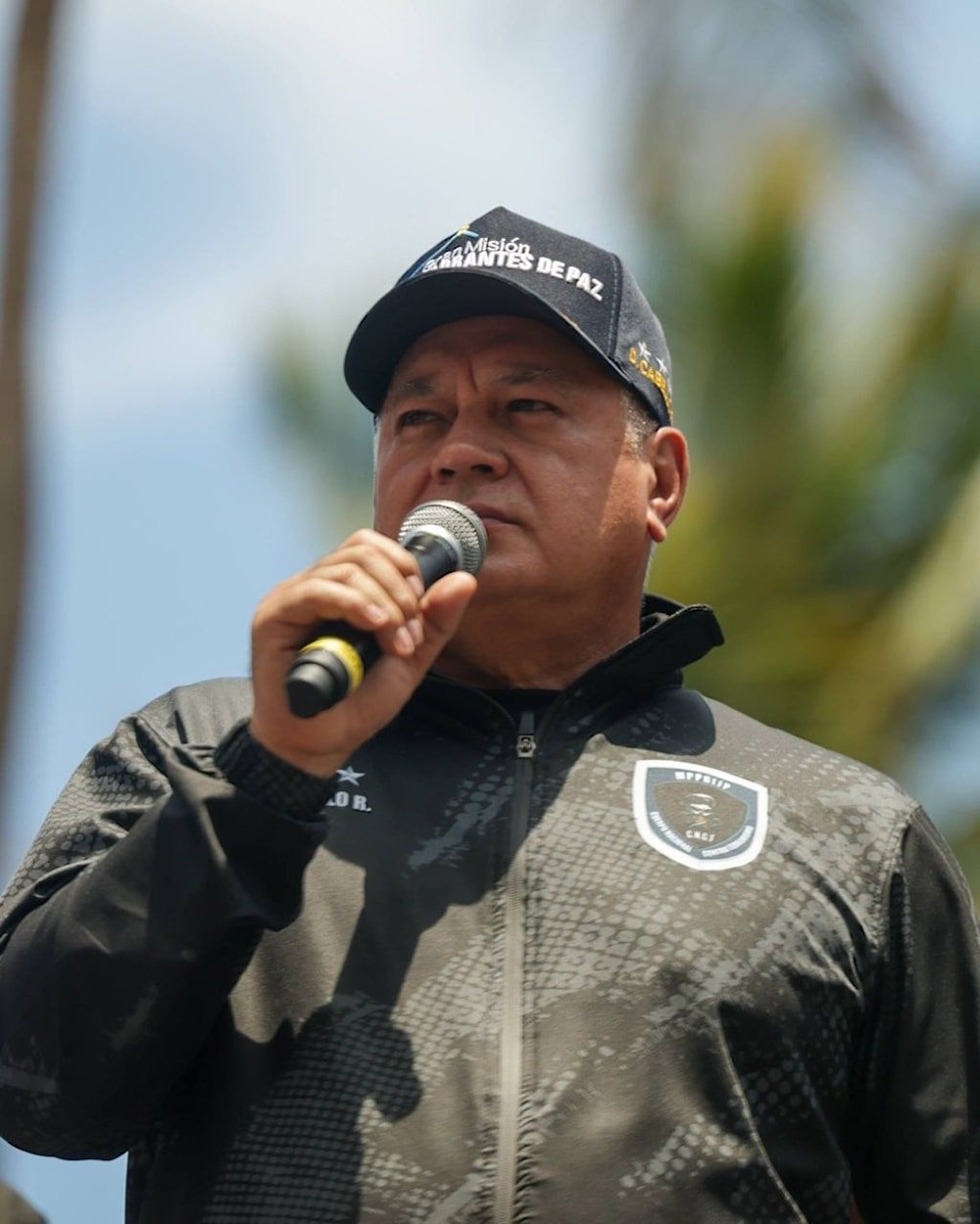 El vicepresidente sectorial de Política, Seguridad Ciudadana y Paz, Diosdado Cabello.