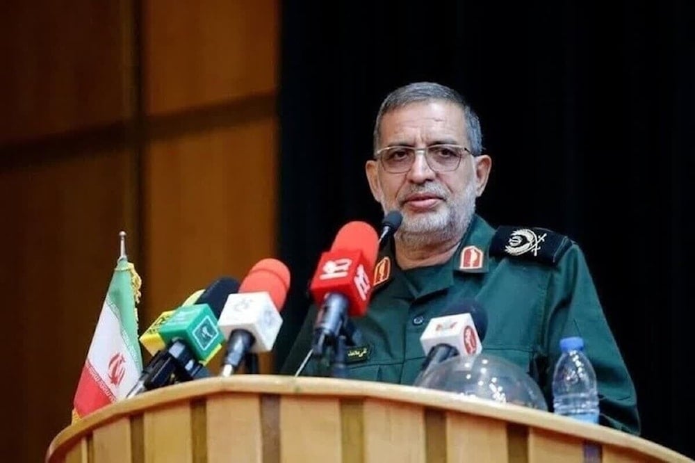 General de Brigada Ali Mohammad Naeini, portavoz del Cuerpo de la Guardia Revolucionaria Islámica (CGRI)