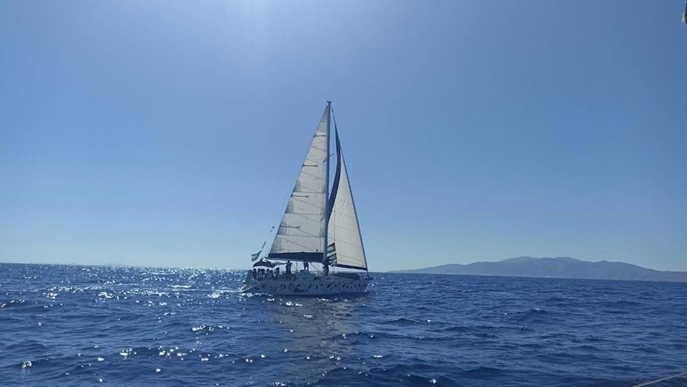 Drones israelíes hostigan a la Flotilla Sumud rumbo a Gaza