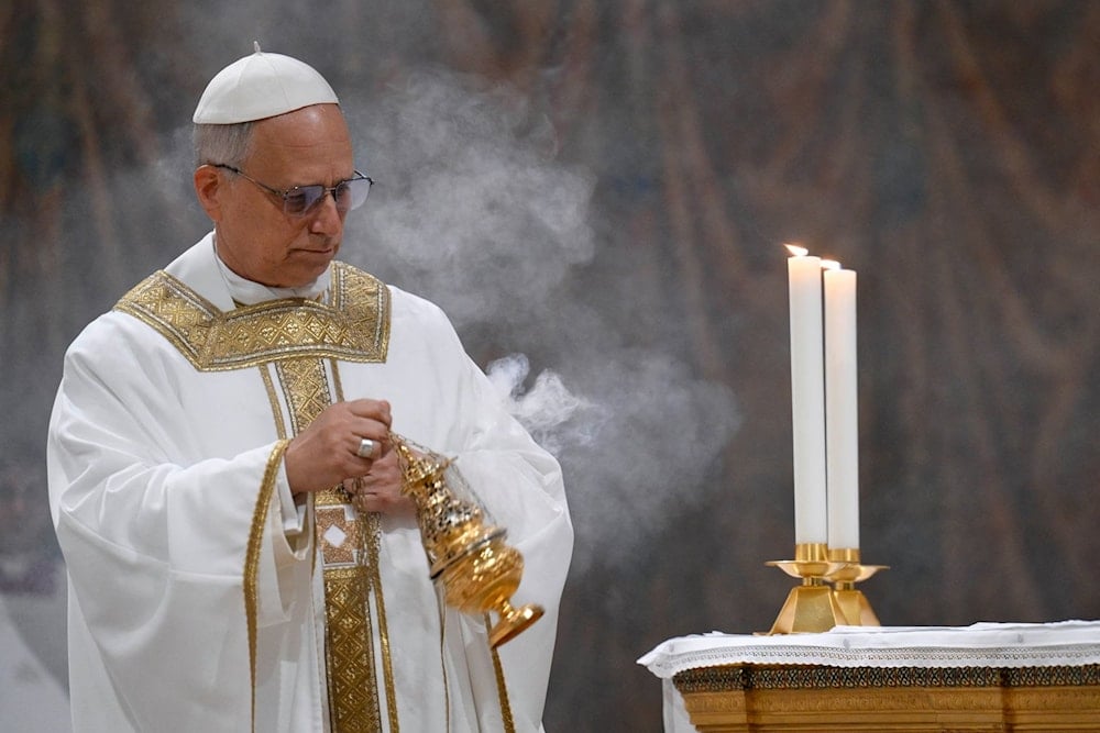 ​Papa León XIV condena el desplazamiento forzado de civiles en Gaza (Foto: AFP)