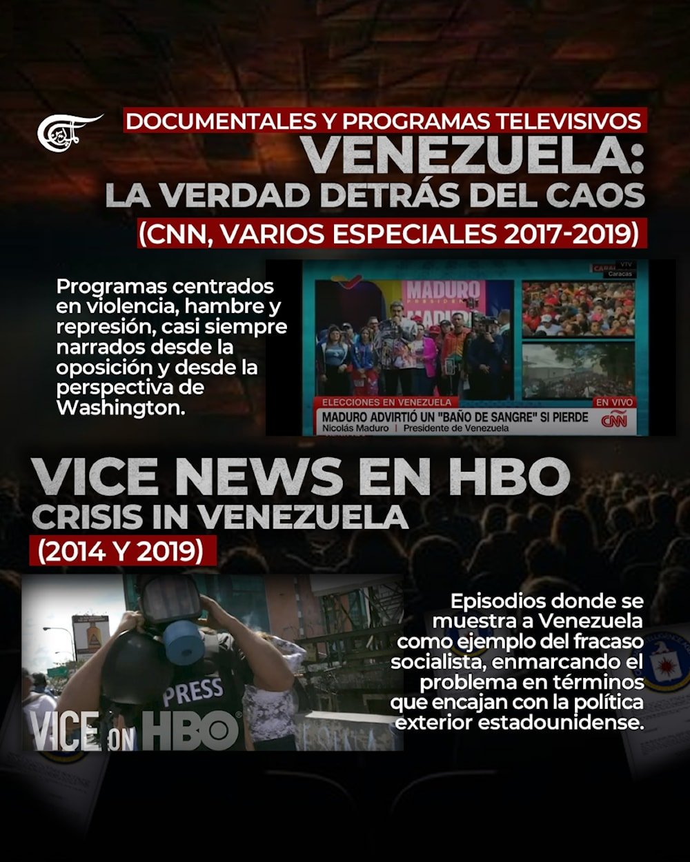 La Venezuela de los otros: cómo medios y cine fabrican una narrativa de crisis