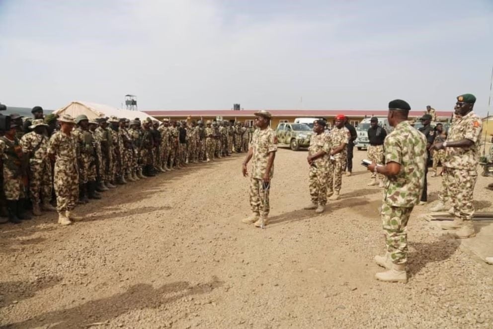 Fuerzas de seguridad de Nigeria. 
