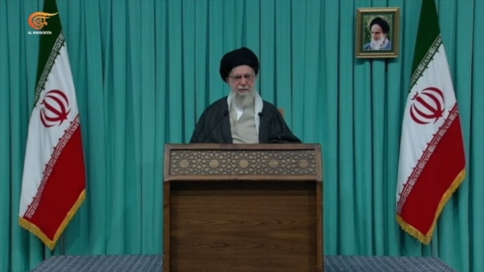 El líder de la Revolución Islámica y de la República Islámica de Irán, Sayyed Ali Khamenei.