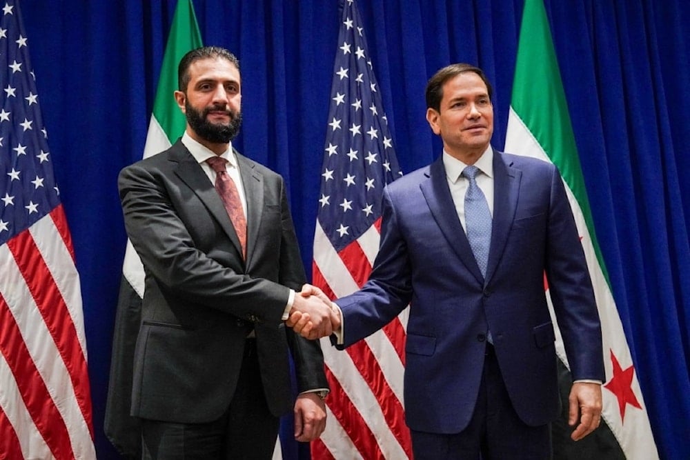 ​Rubio y Al-Sharaa se reúnen para tratar las prioridades de EE. UU. y Siria (Foto: AFP)
