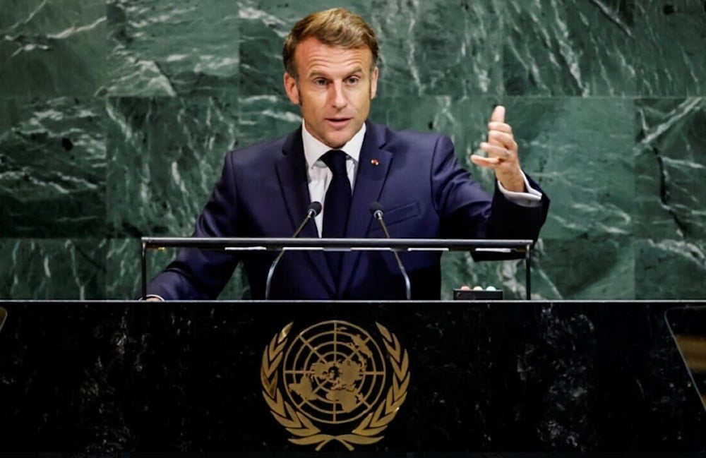 Macron: La situación actual en Gaza exige que los europeos impongan sanciones a 