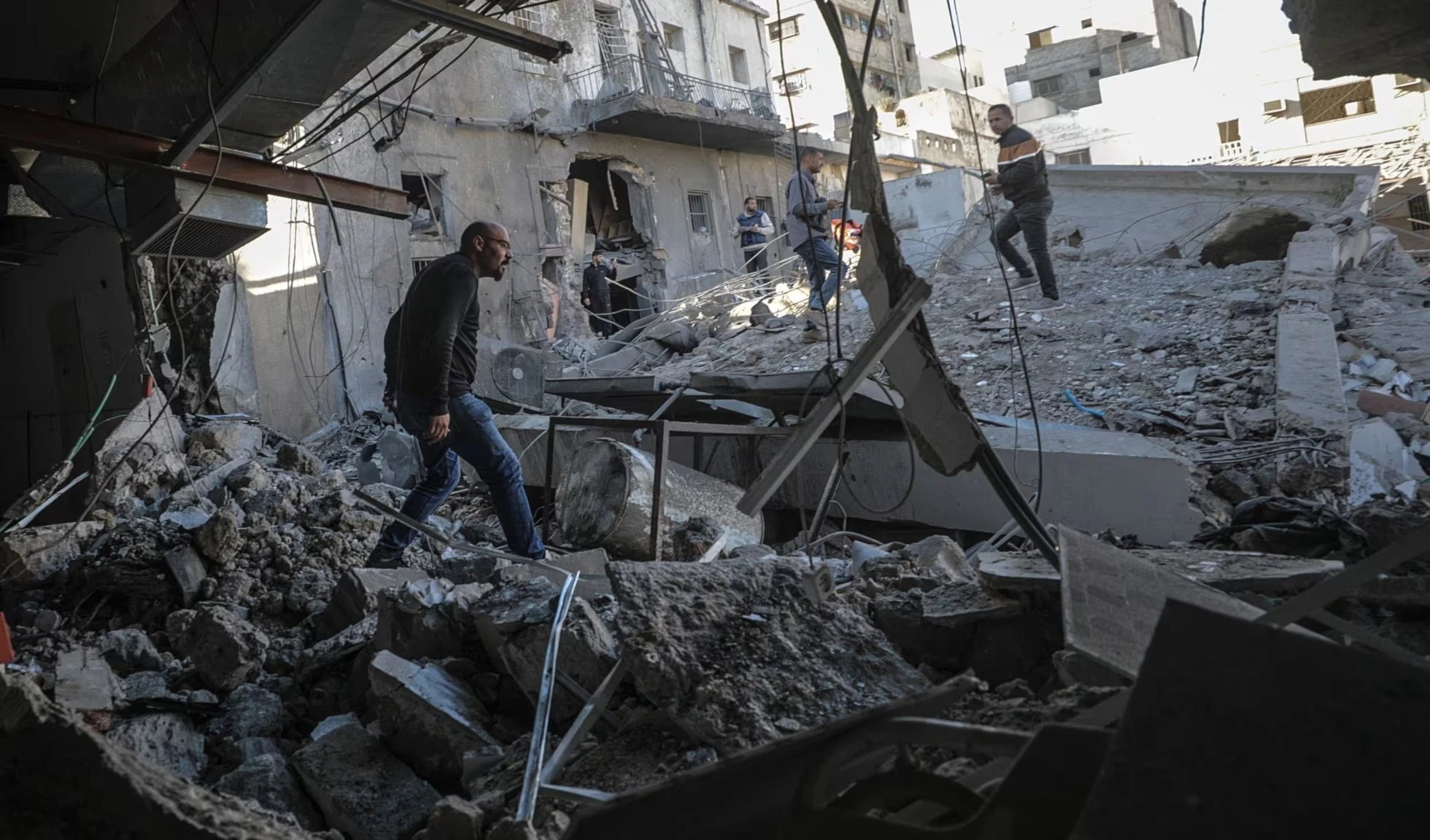 Destrucción causada por los bombardeos israelíes en la Franja de Gaza. (Foto: Archivo)