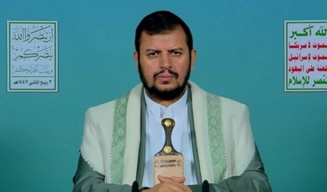El líder del movimiento Ansar Allah, Sayyed Abdul Malik al-Houthi.