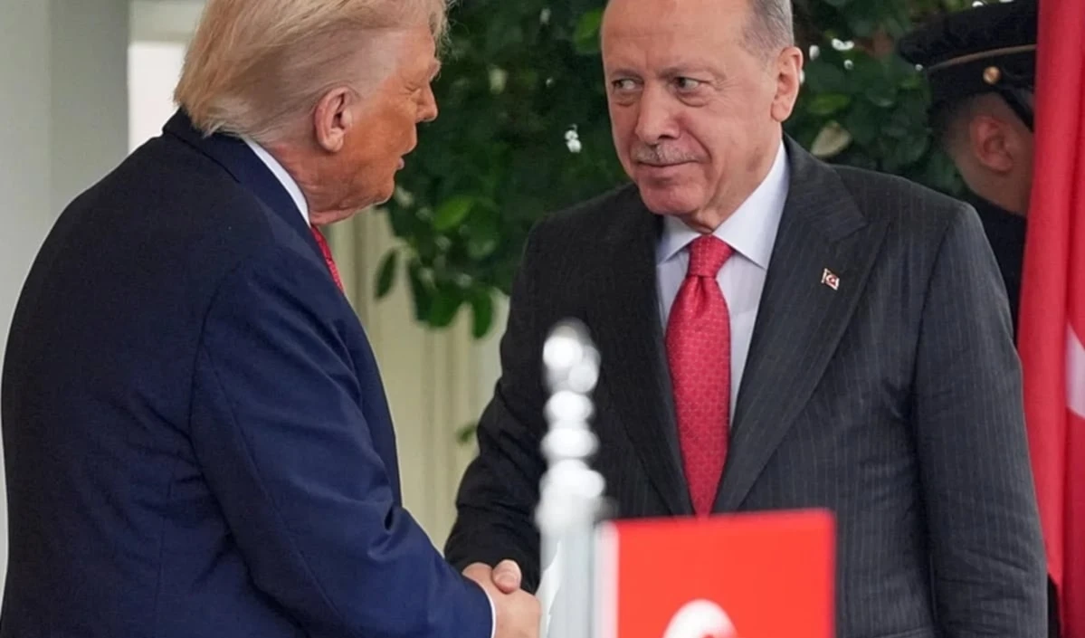 Erdogan y Trump durante un encuentro anterior. (Foto: Archivo)