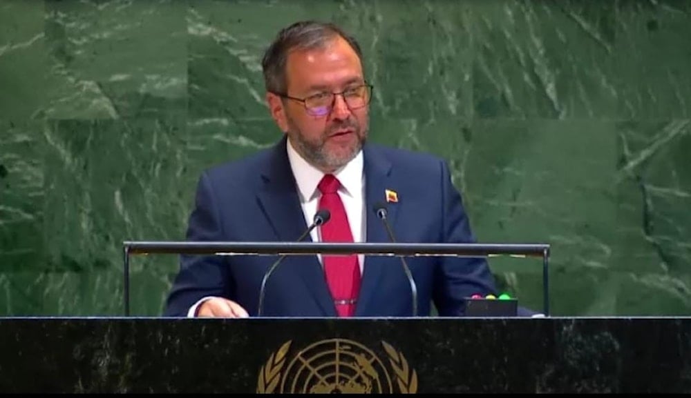Canciller venezolano exige en la ONU fin del genocidio en Gaza y sanciones