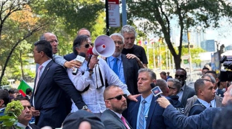 EE.UU. revoca visa a Petro tras discurso en marchas de Nueva York