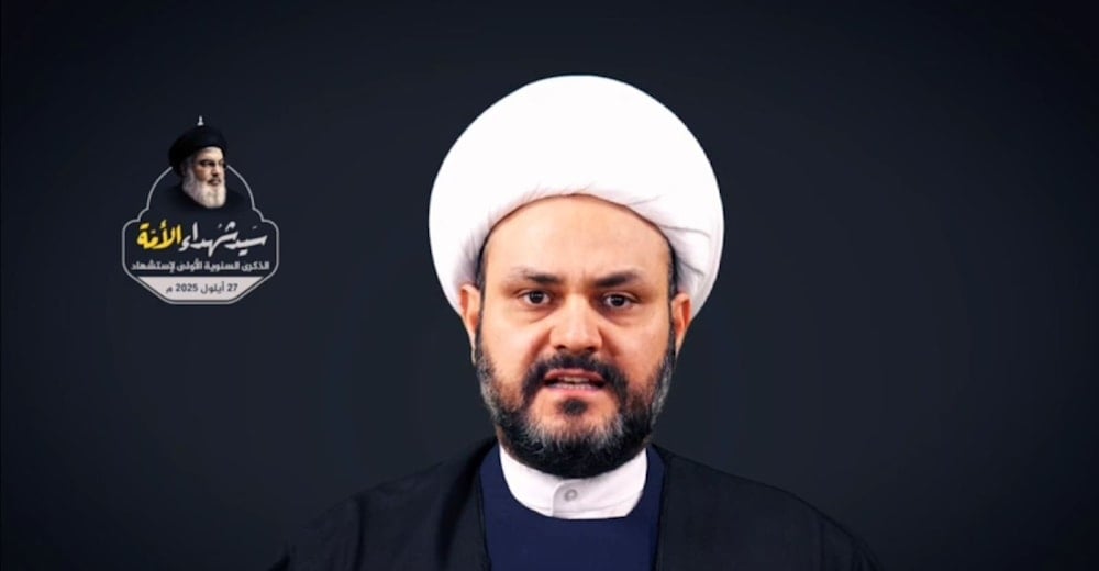 Sheikh Akram Al-Kaabi, secretario general del Movimiento Iraquí de Al-Nujaba