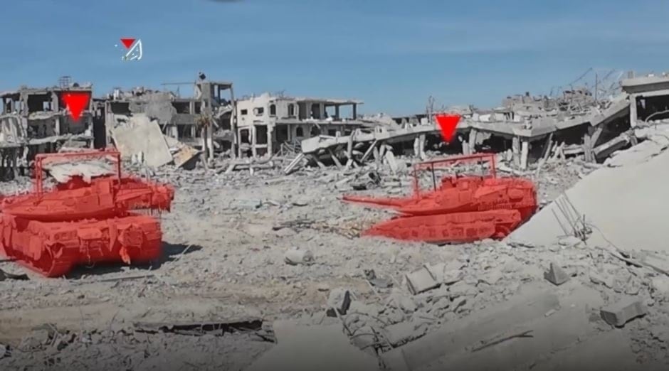  Intensas operaciones de la resistencia palestina en la ciudad de Gaza