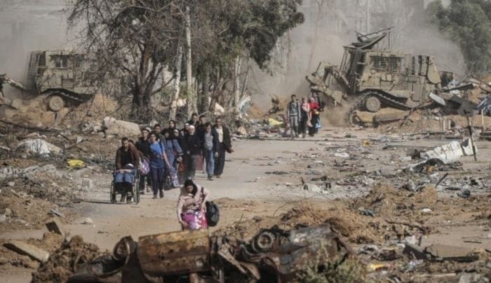 La masacre israelí en Gaza provocó una catástrofe sin precedentes, con más de 66 mil muertos, en su mayoría mujeres y niños.