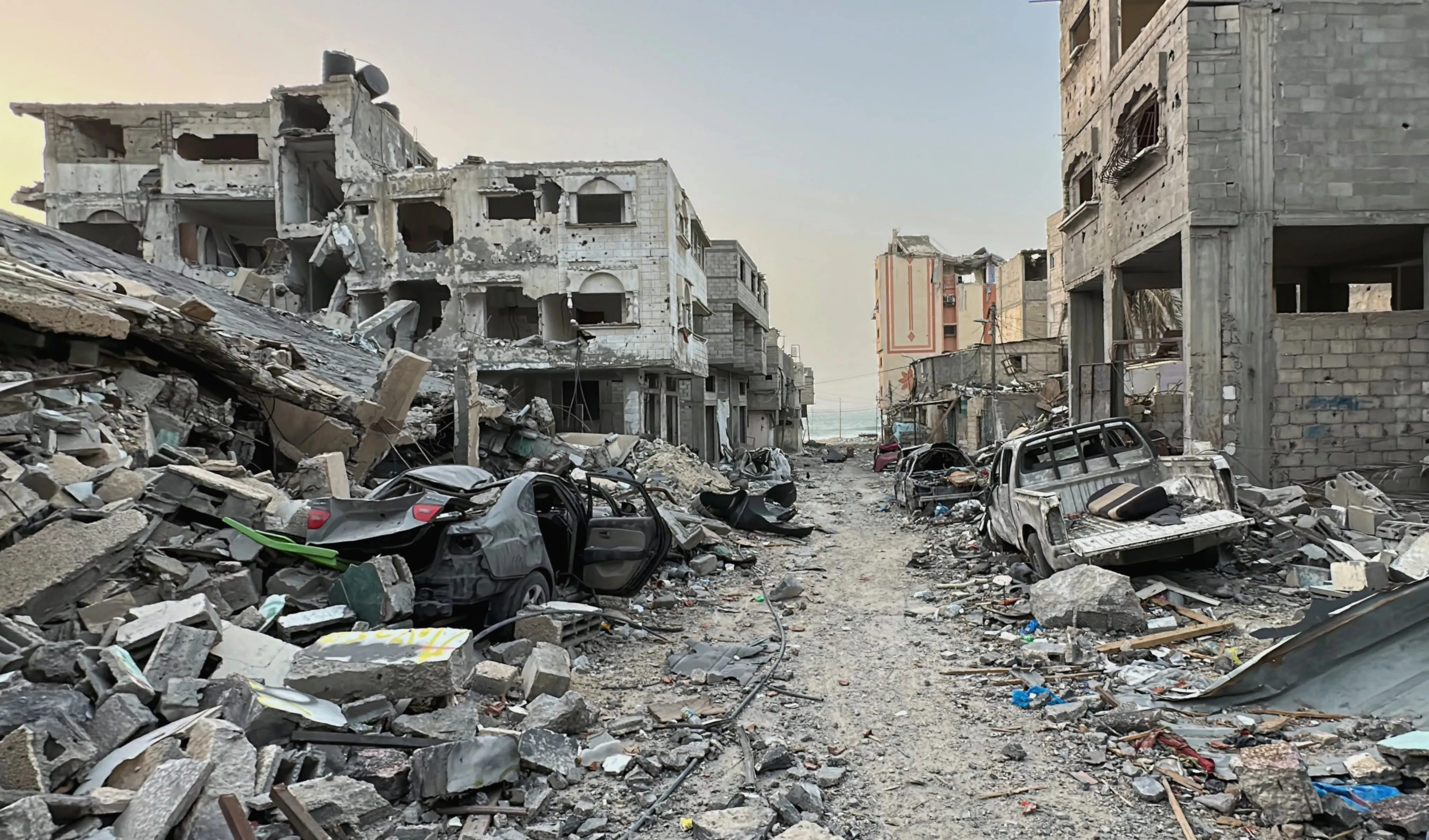 Destrucción total en la ciudad de Rafah, al sur de la franja de Gaza. (Foto: Redes sociales)