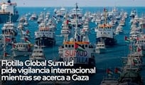Flotilla Global Sumud pide vigilancia internacional mientras se acerca a Gaza