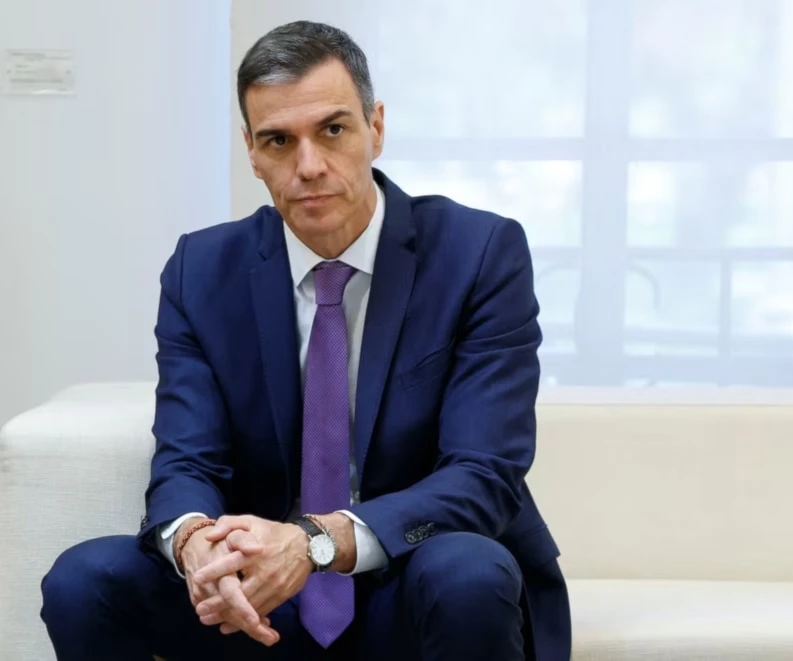 El presidente del gobierno español, Pedro Sánchez. (Foto: EFE)